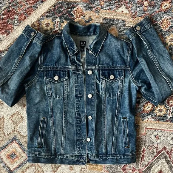 GAP Jean Jacket | Classic Denim Jacket | Size XS - Picture 6 of 8